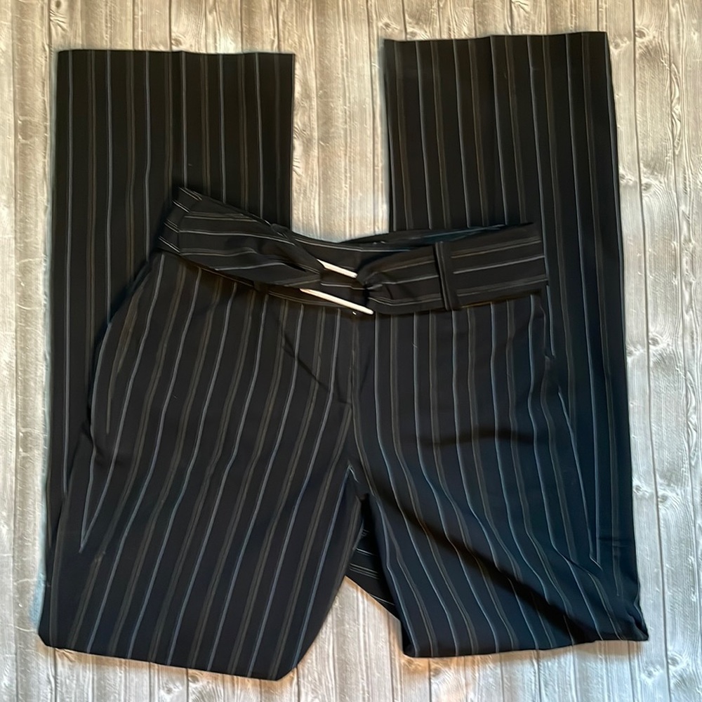 Nash international Pinstripe straight leg Pant size 6